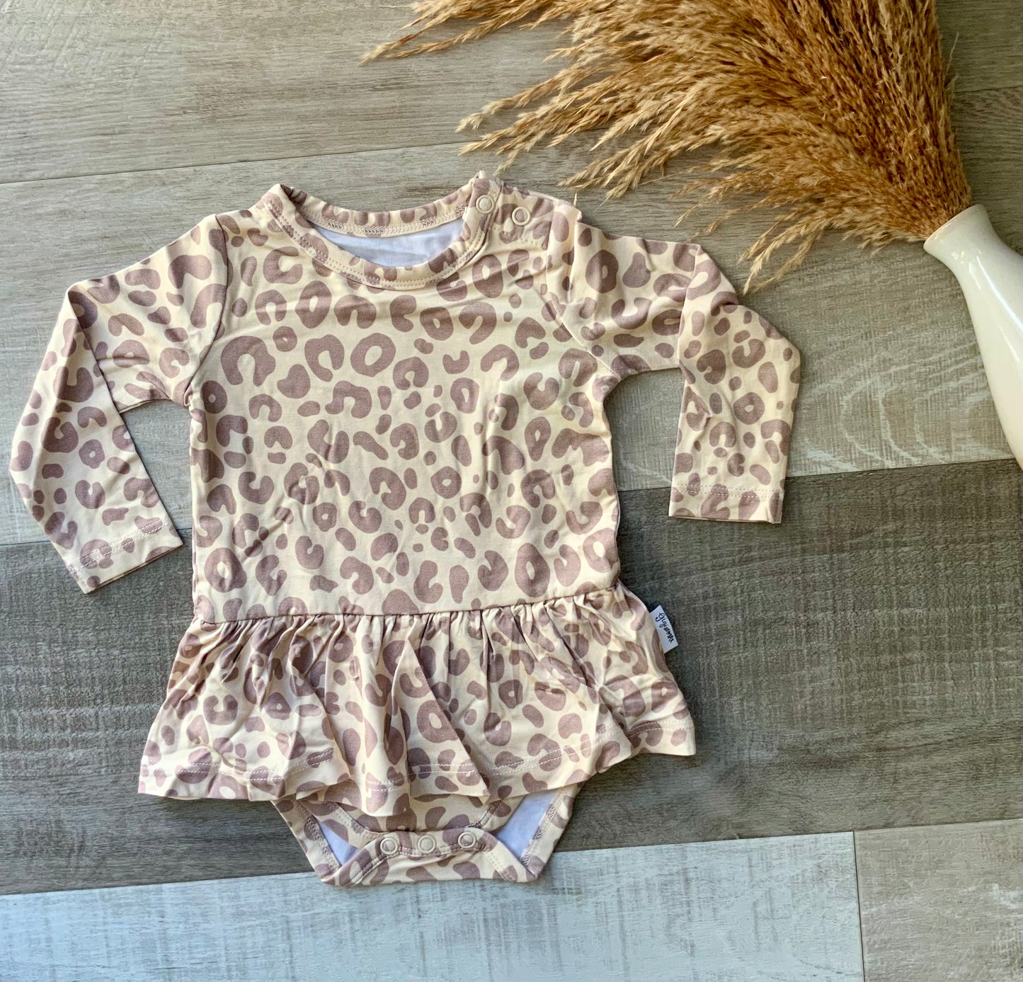 Amari Leopard Dress Romper