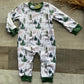 Forest Emerald Boy Romper