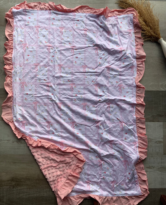 Patchwork Bows Blanket