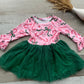 Emerald Peppermint Tutu Dress
