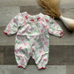 Bows & Mistletoes Smocked Romper