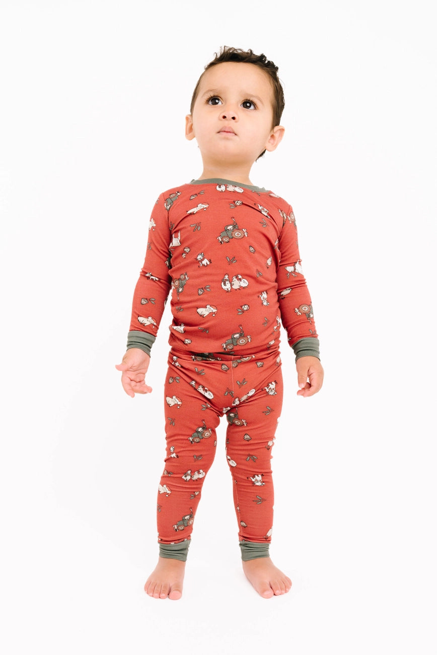 Christmas Farm Pjs Set