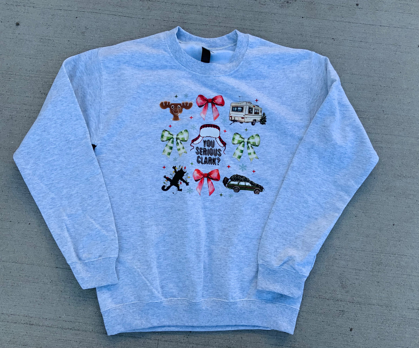 Are You Serious Clark? Ash Sweatshirt