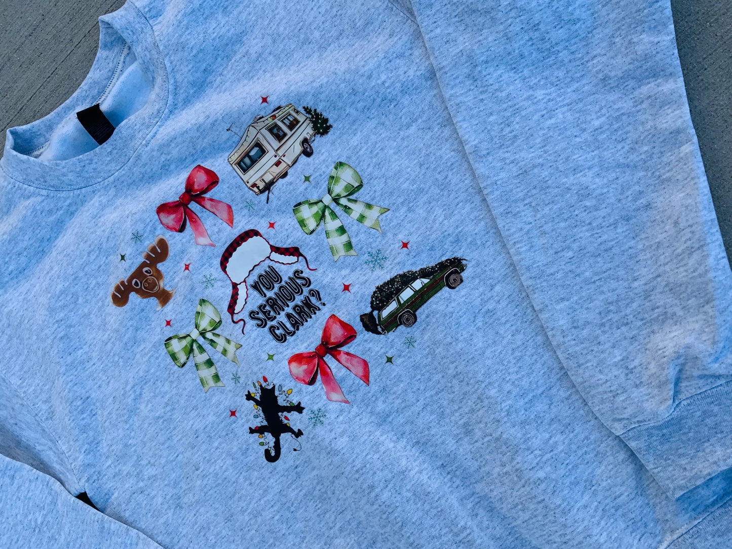 Are You Serious Clark? Ash Sweatshirt