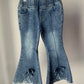 Pearl Denim Flares