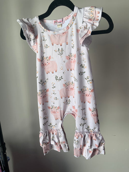 Piglet Petals Romper