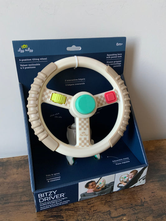 Bitzy Driver Travel Steering Wheel