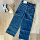 Youth Dark Wash High Rise Wide Leg Jeans by KanCan
