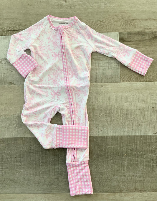 Petal Whimsy Pink Sleeper