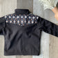 Black & Tan Aztec Bomber Jacket