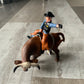 Red Buckin Bull & Rider