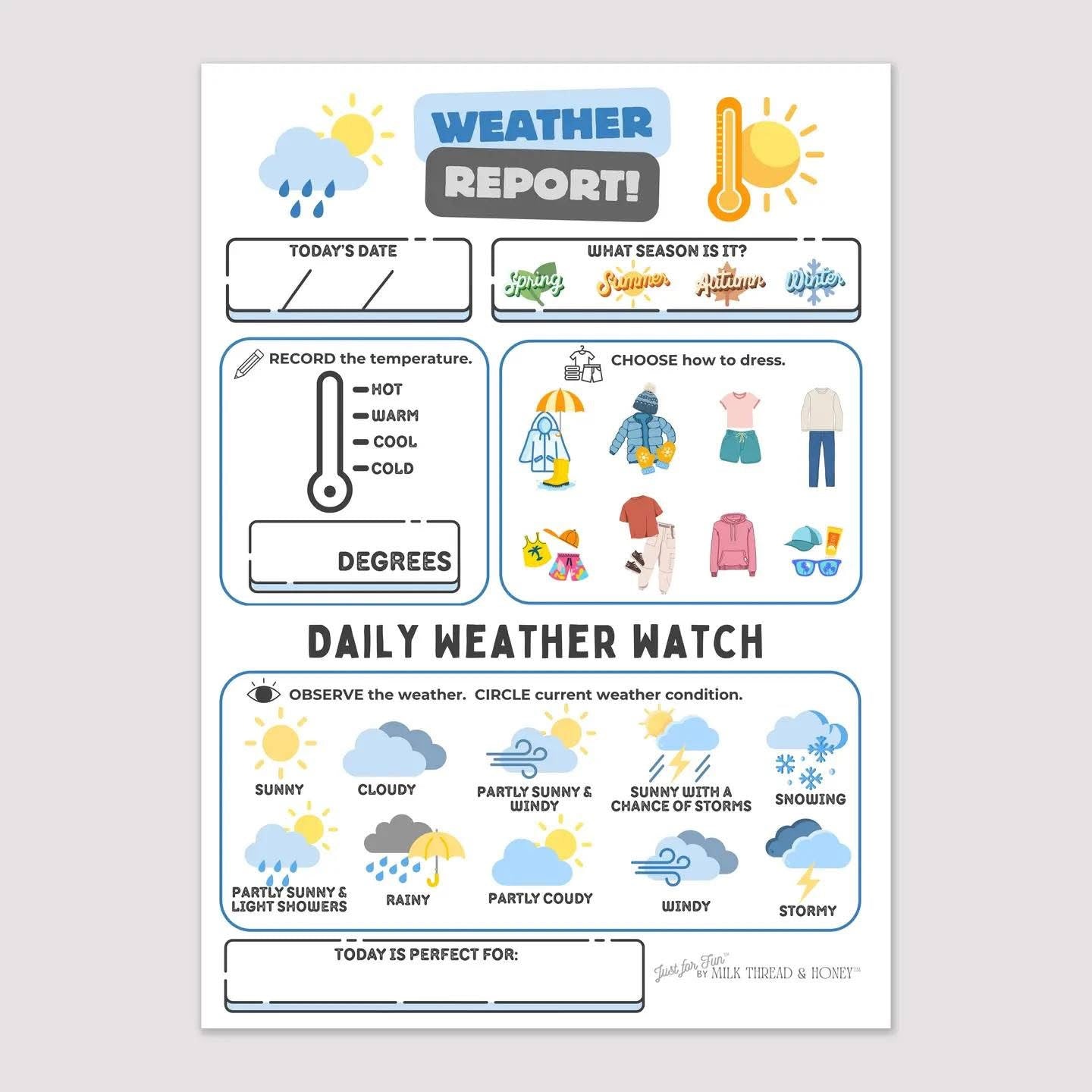 Pretend Play Notepad