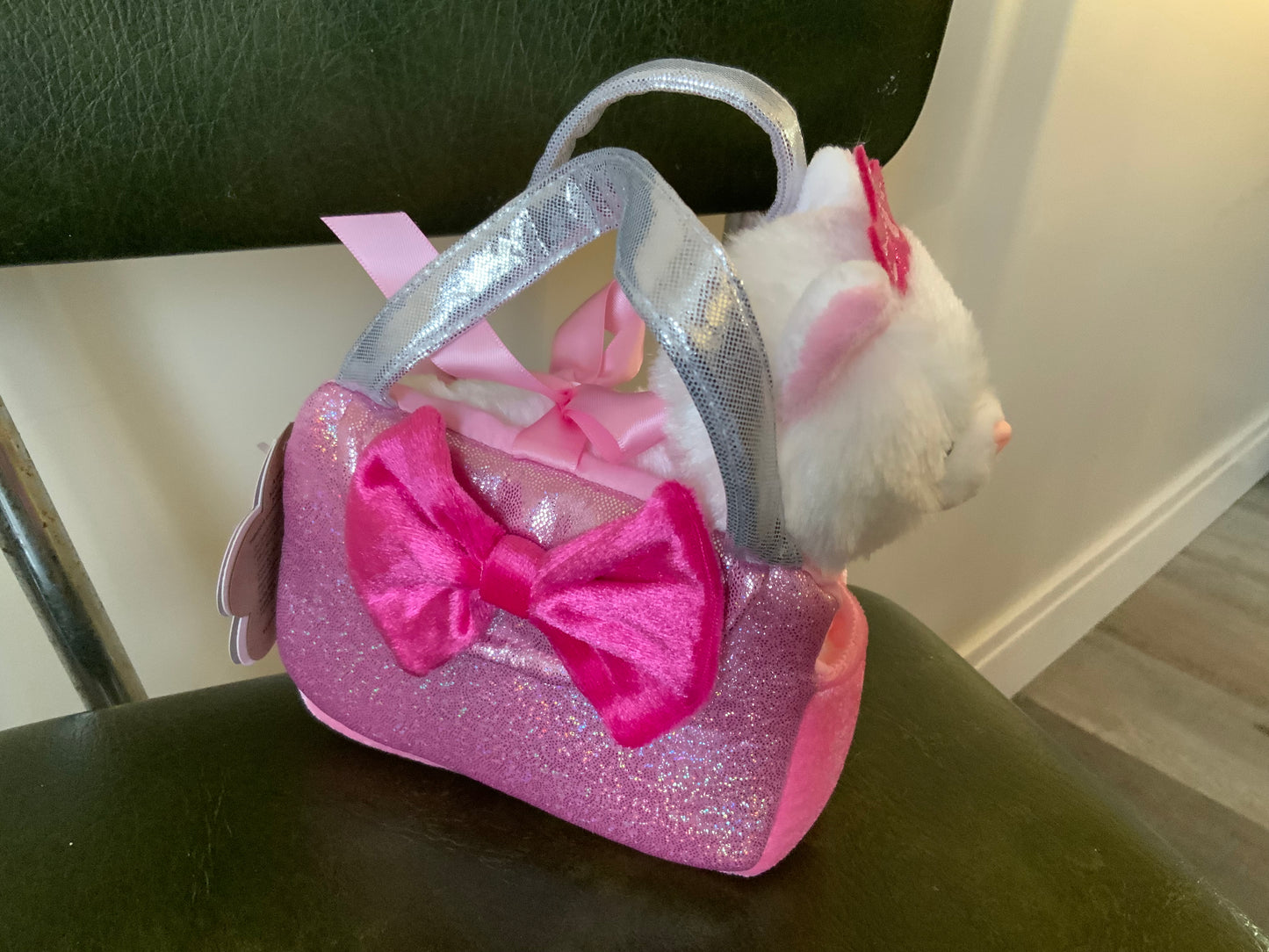 Pink Princess Purse Kitty