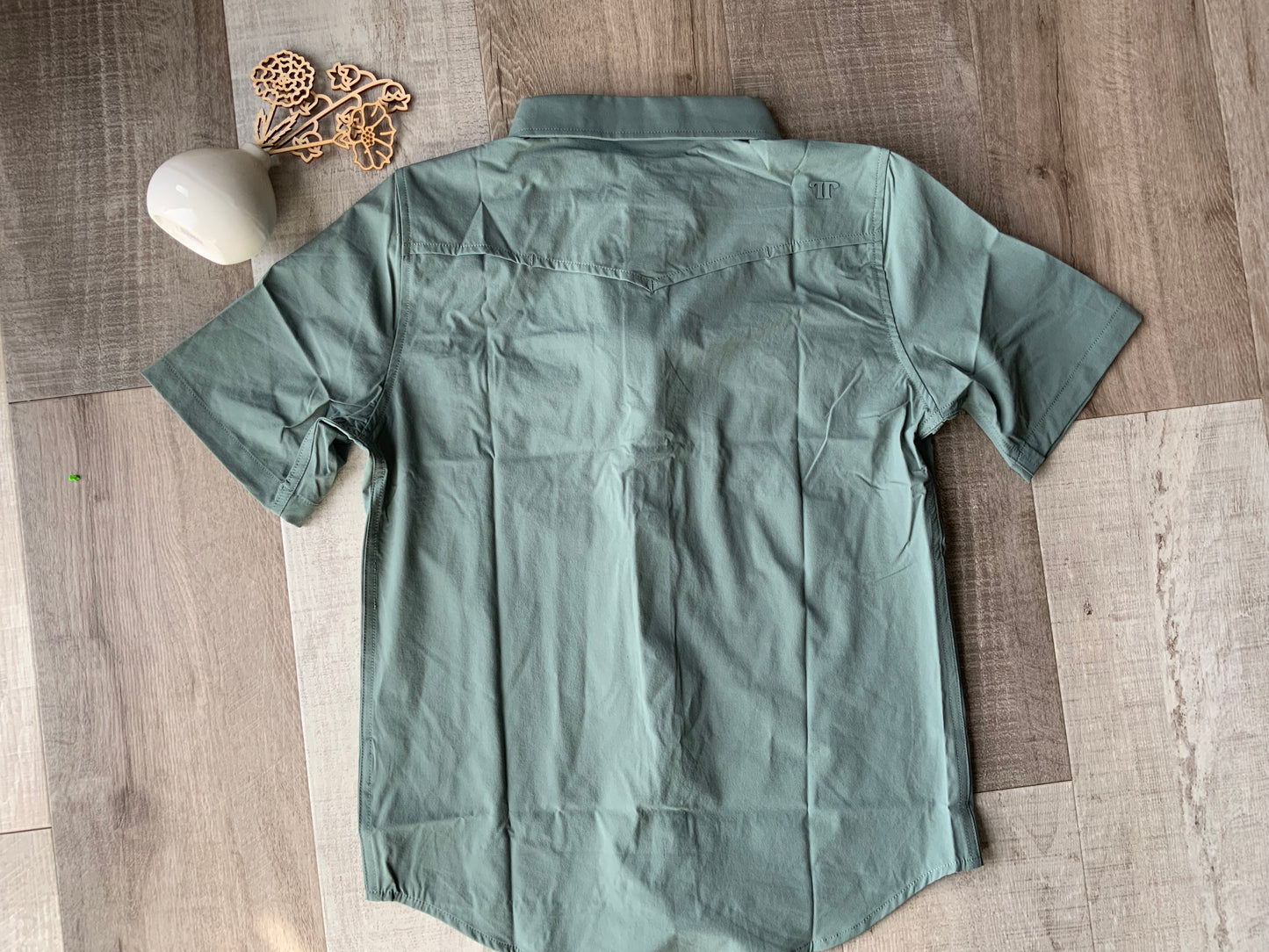 Aqua Ferrell Pearl Snap