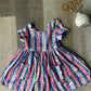 All American Girl Short Sleeve Twirl Dress