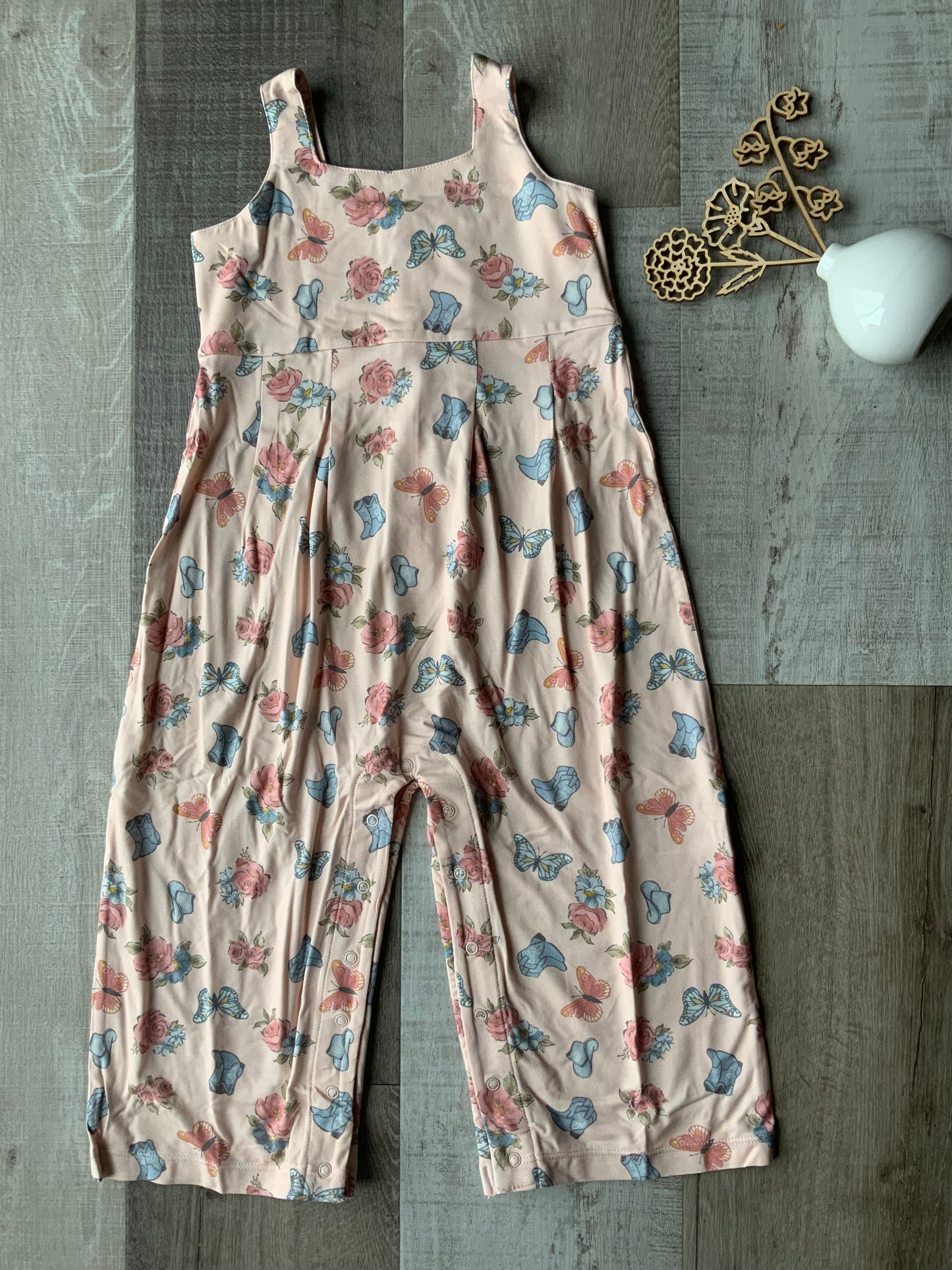 Country Girl Wide Leg Romper
