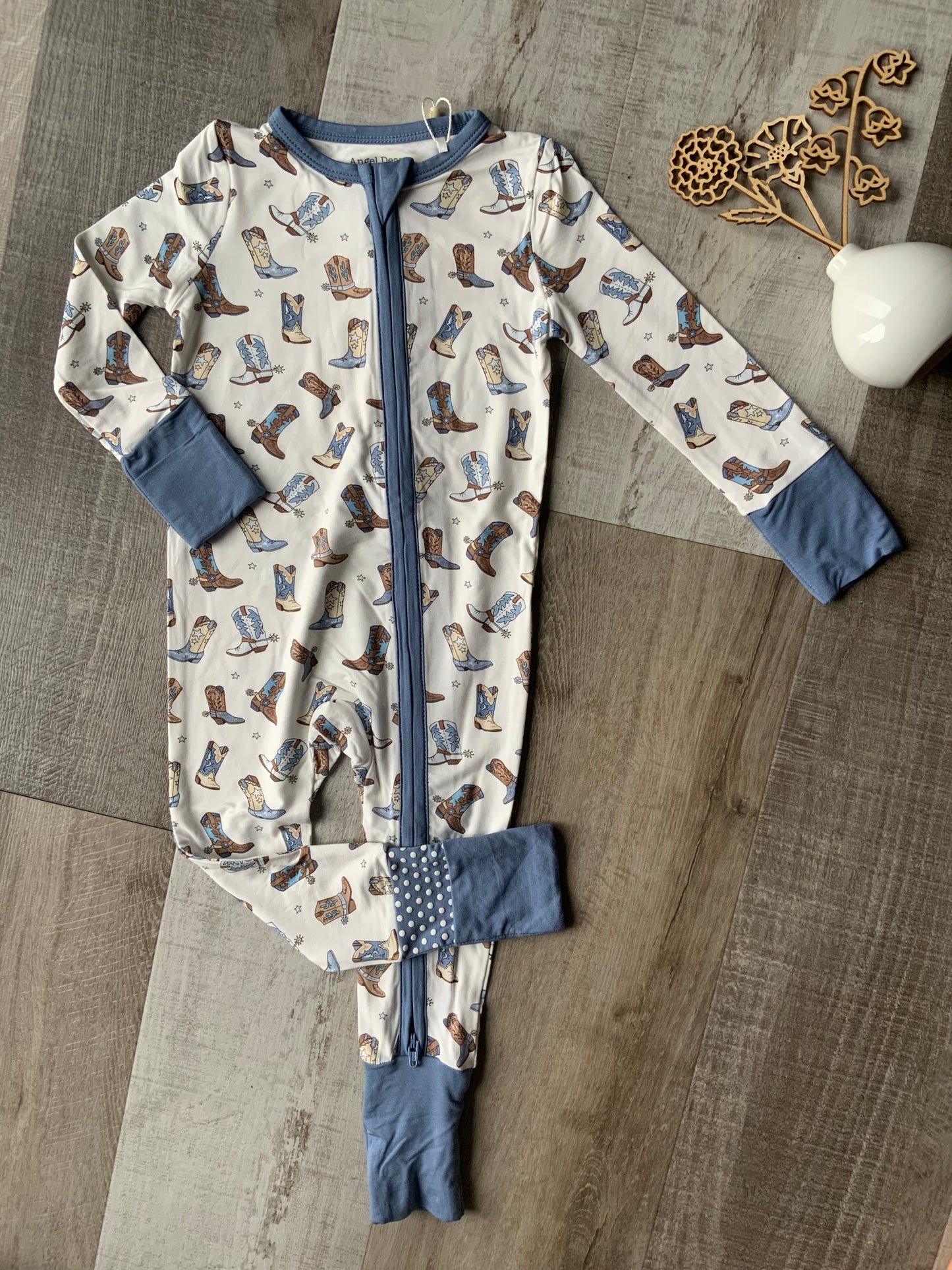 Blue Cowboy Boots Sleeper