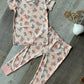 Cowgirl Boots Short Sleeve Pjs