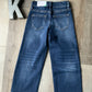 Youth Dark Wash Mid Rise Slim Leg Jeans by KanCan