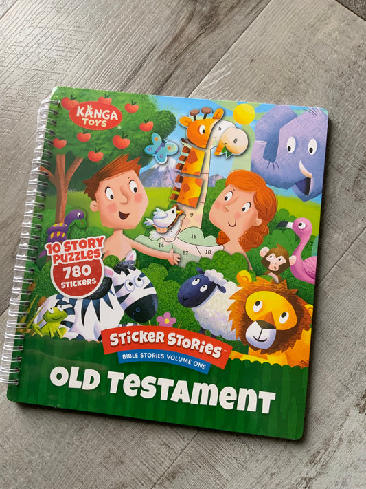 Old Testament Sticker Stories Book