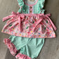 Farmyard Bow Ruffle Shorts Set