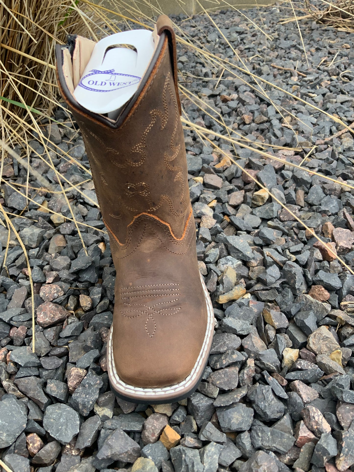 Brown Genuine Leather Boots