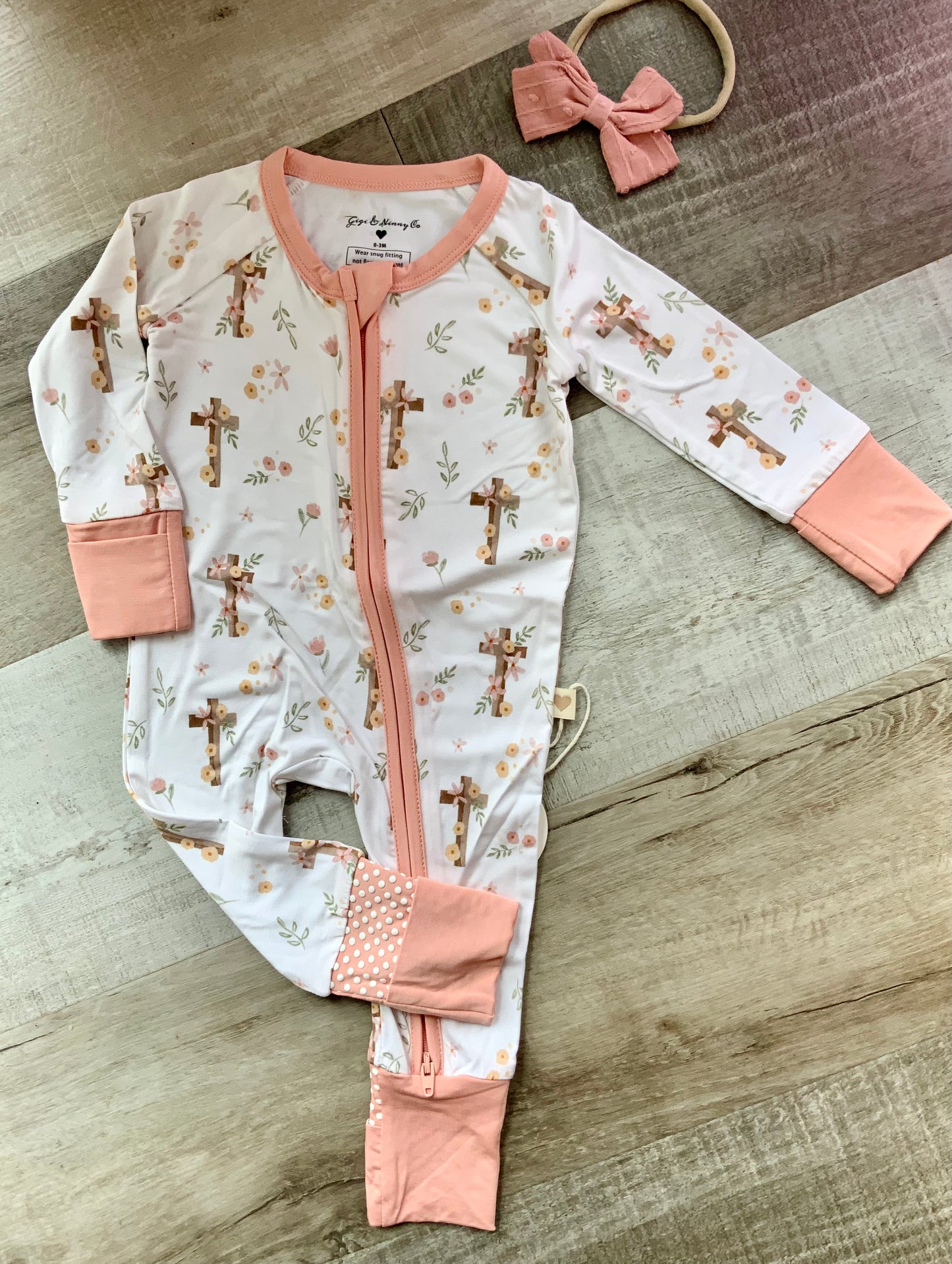 Floral Cross Sleeper