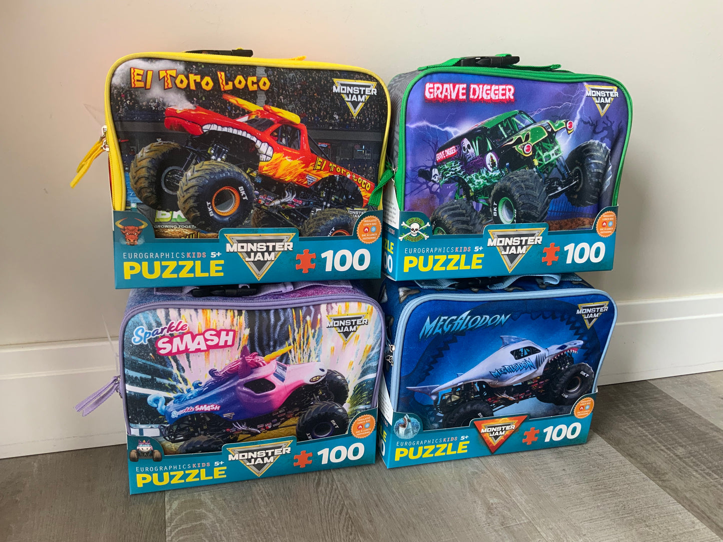 Monster Jam Lunchbox & Puzzle