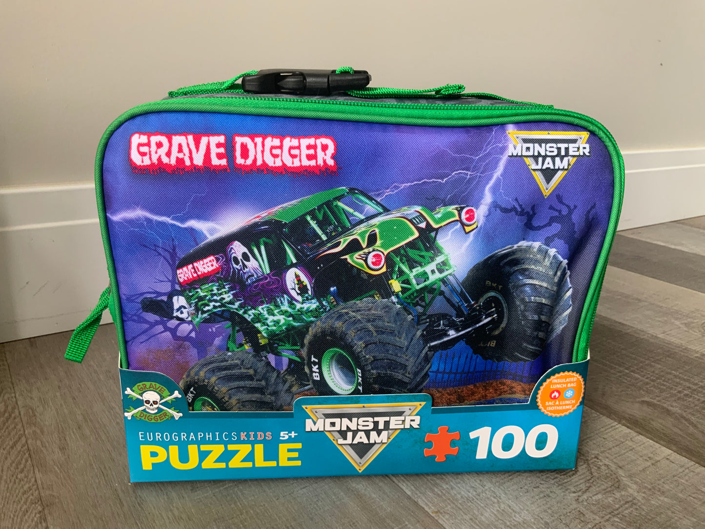 Monster Jam Lunchbox & Puzzle