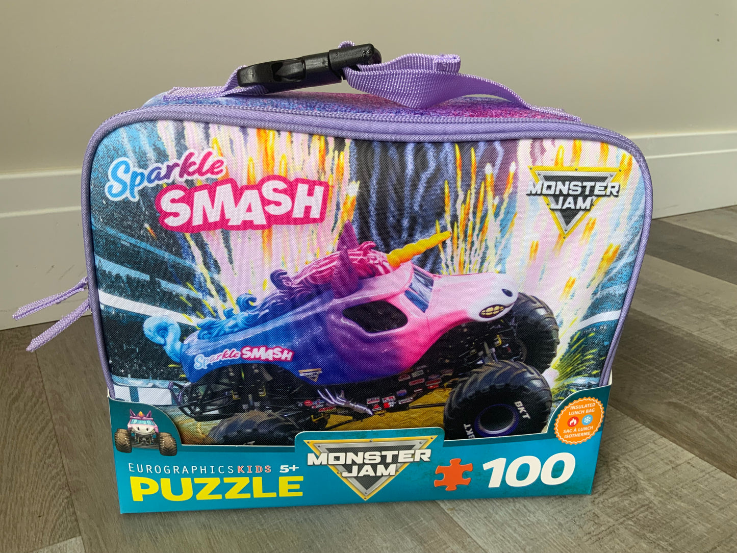 Monster Jam Lunchbox & Puzzle