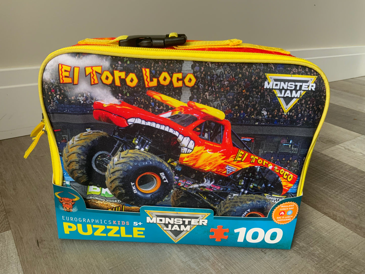 Monster Jam Lunchbox & Puzzle
