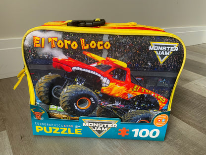 Monster Jam Lunchbox & Puzzle