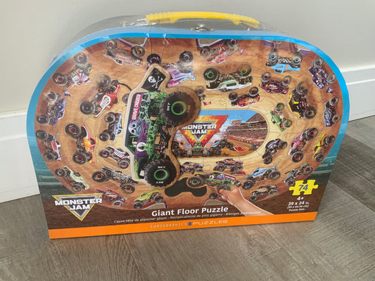 Monster Jam Giant Floor Puzzle