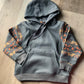 Charcoal Aztec Hoodie