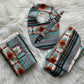 Aztec Canopy Carrier, Bib, & Blanket