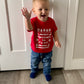 Merry Christmas Ya Filthy Animal Red Tee
