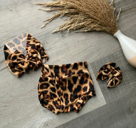 Leopard Bummies & Bows