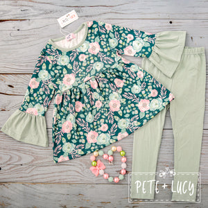 Emerald Outfit by Pete & Lucy